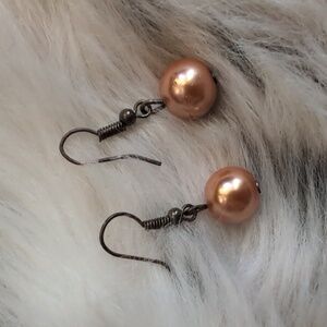 Elegant Pearl Drop Earrings